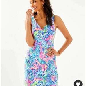 RARE hard to find vibrant Lilly pulitzer dress 6